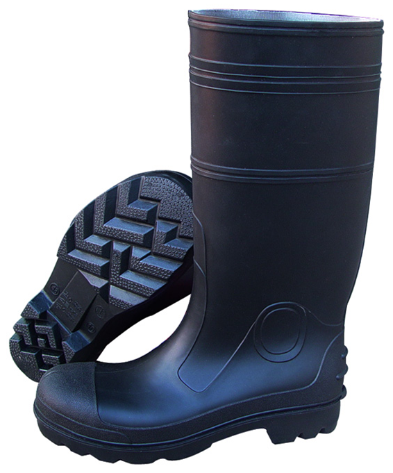 Black PVC Slush Boot