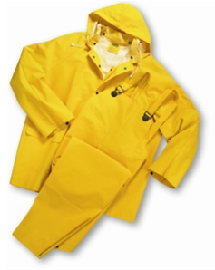 3 Piece Heavy Duty PVC Rain Suit