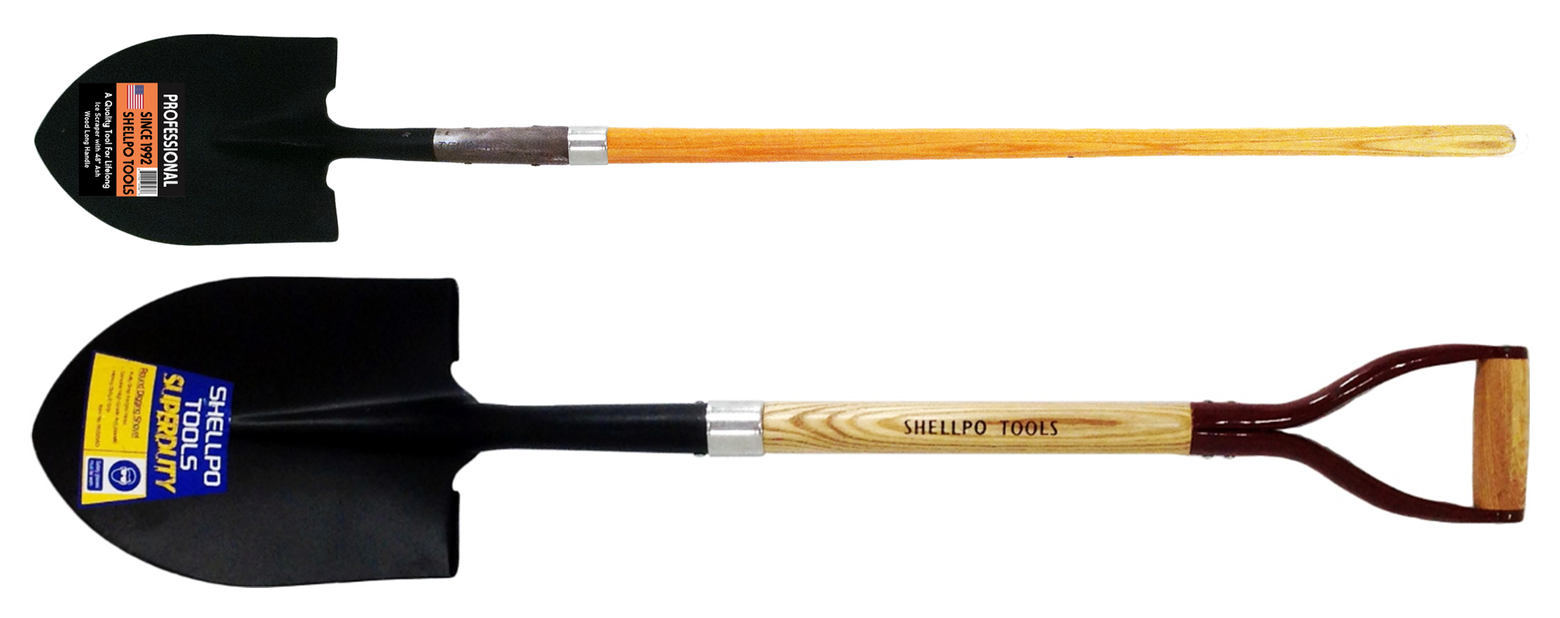 Round Point Shovel